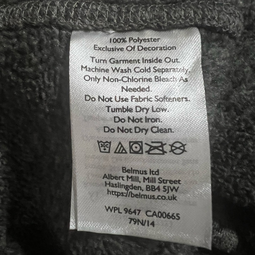 Eddie Bauer Men’s Convector Heathered Gray Half-Zip Fleece Sweater Size Large - Picture 6 of 6